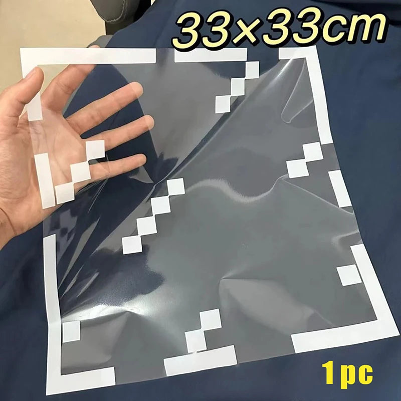 Pixel Style Glass Window Sticker Electrostatic Stickers Home Window Decoration Festival Dress Up Diy Gift 1/4/8/10/12/20/30pcs