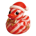 Creative Christmas Cute Duck Ornaments Xmas Festive Home Party Decoration Resin Lovely Gift For Home Office Tabletop Ornament